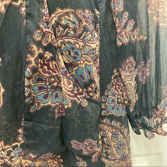 Free People Floral Tunic Dress Small - Picture 5 of 5